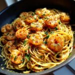shrimp scampi with pasta