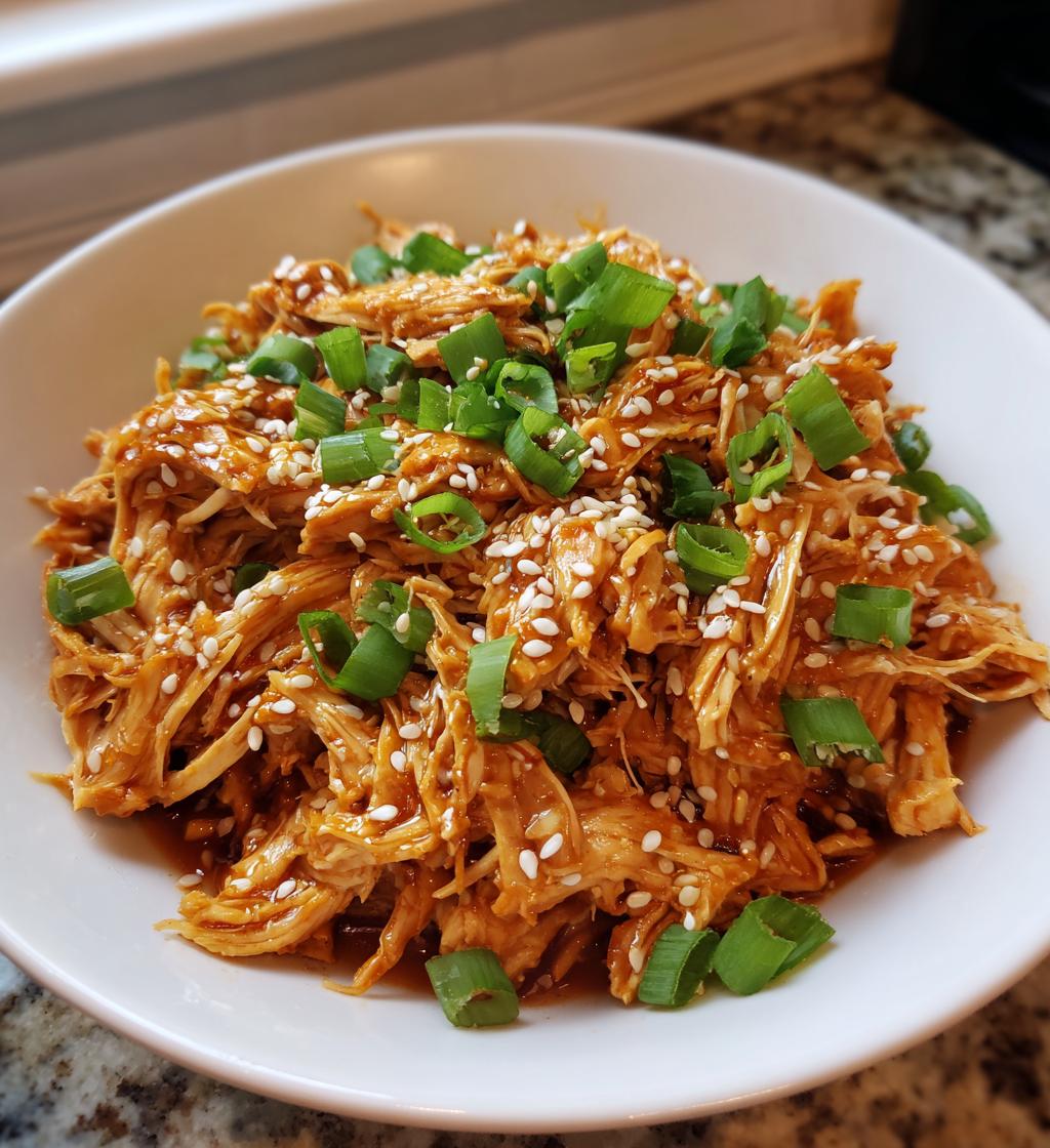 slow cooker sesame chicken keto - detail 1