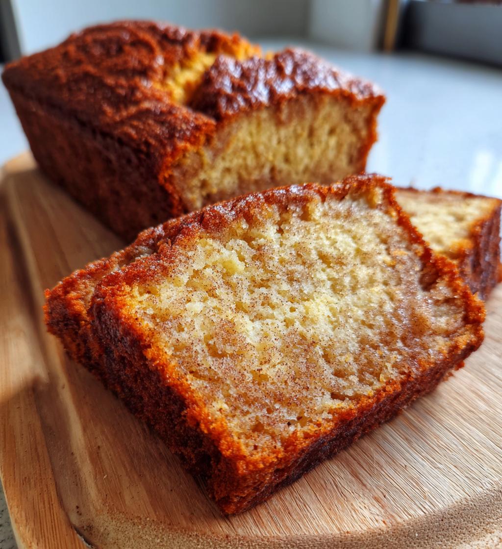snickerdoodle banana bread recipe - detail 1