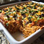 sour cream chicken enchilada casserole