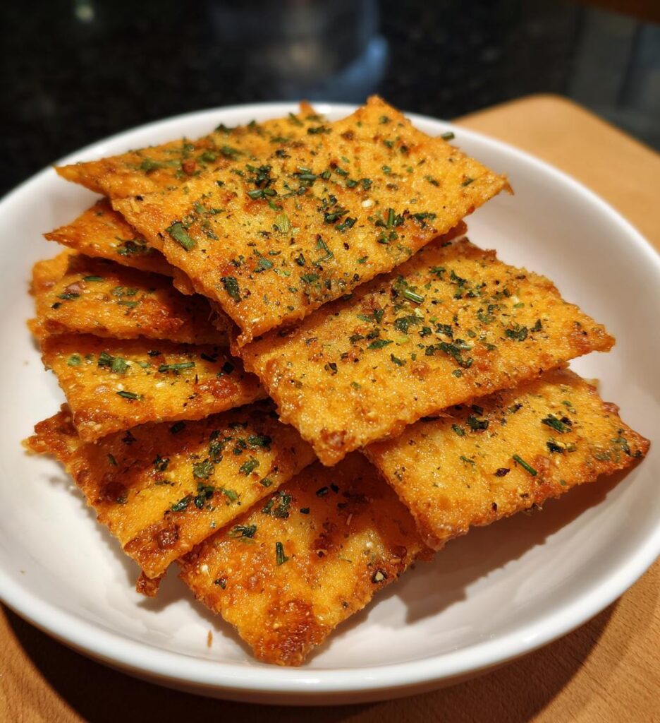 sourdough crackers