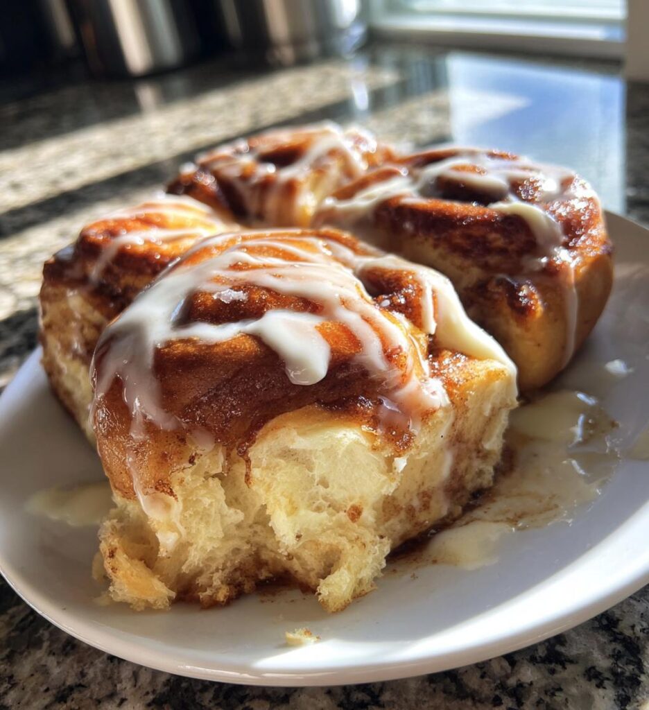 sourdough discard cinnamon rolls