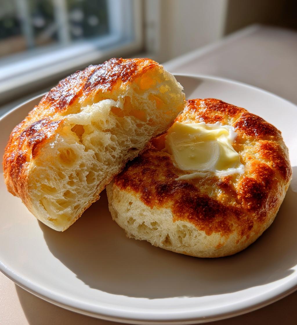 sourdough english muffin recipe - detail 1