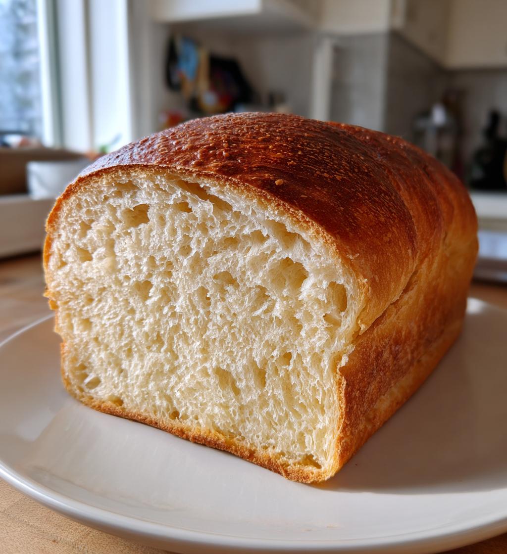 sourdough sandwich bread - detail 1