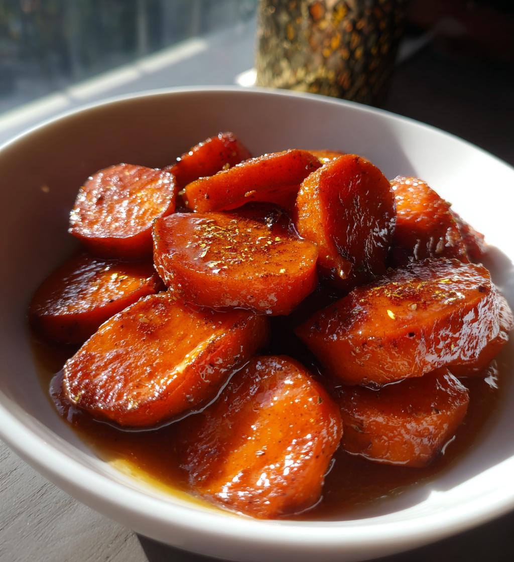 southern candied sweet potatoes - detail 1