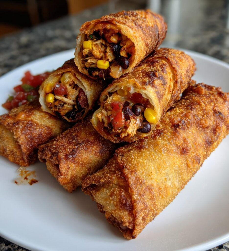 southwest egg rolls