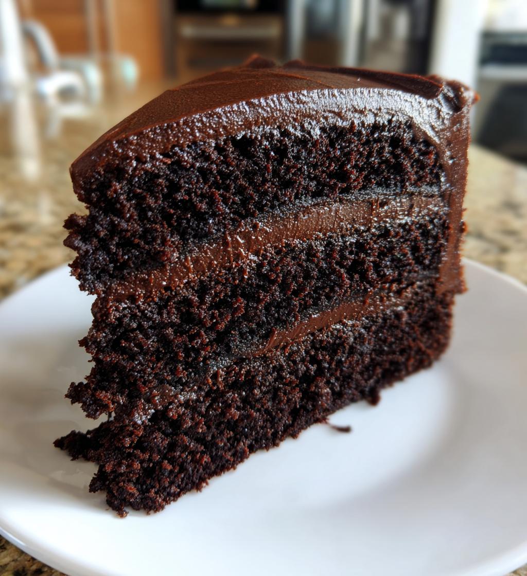 step into the twilight zone dark chocolate cake