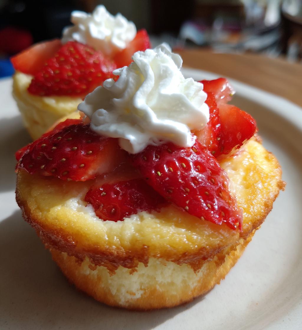 strawberry cheesecake cupcakes - detail 1
