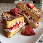 strawberry cream french toast