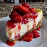 strawberry lemon cheesecake