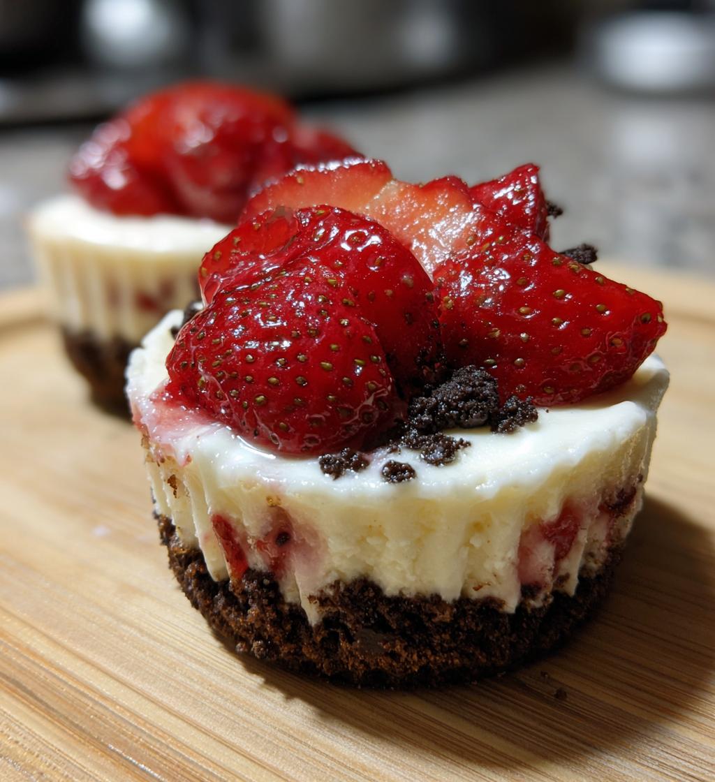 strawberry oreo cheesecake cup