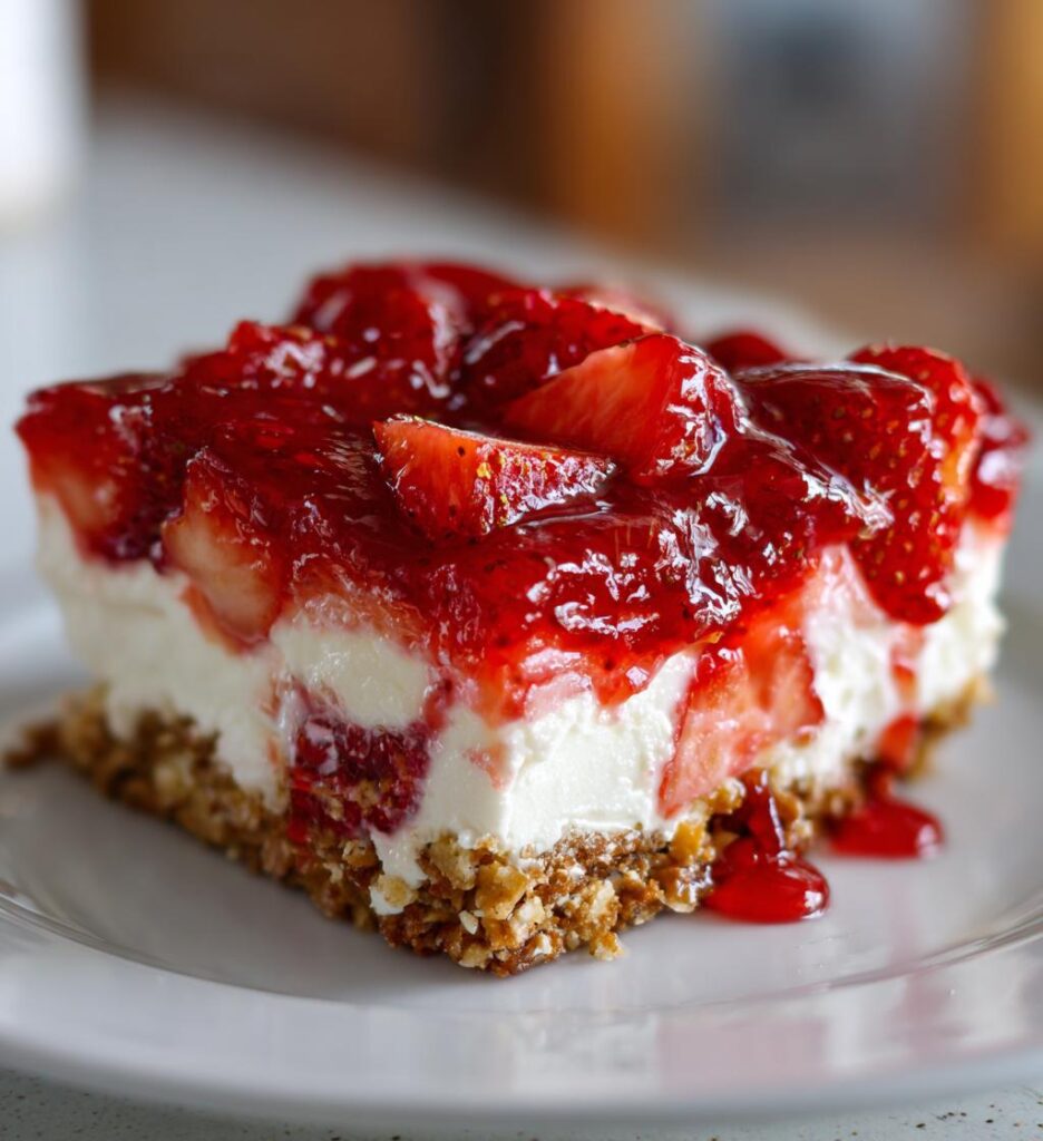 strawberry pretzel salad