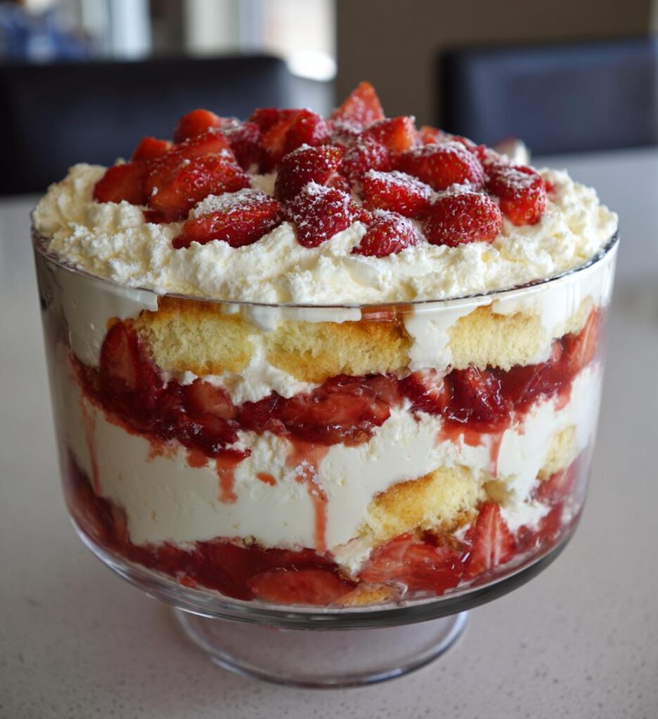 strawberry trifle
