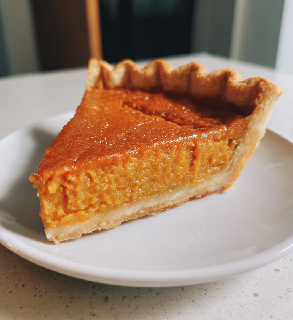sweet potato pie with condensed milk - detail 1