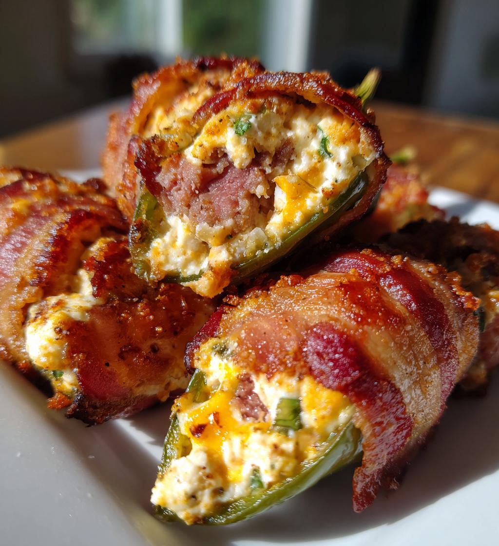 texas twinkies jalapenos stuffed with smoked brisket - detail 1