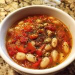 tomato and white bean soup
