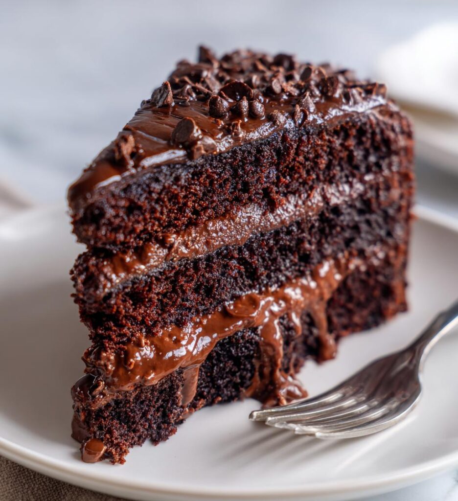 triple chocolate cake