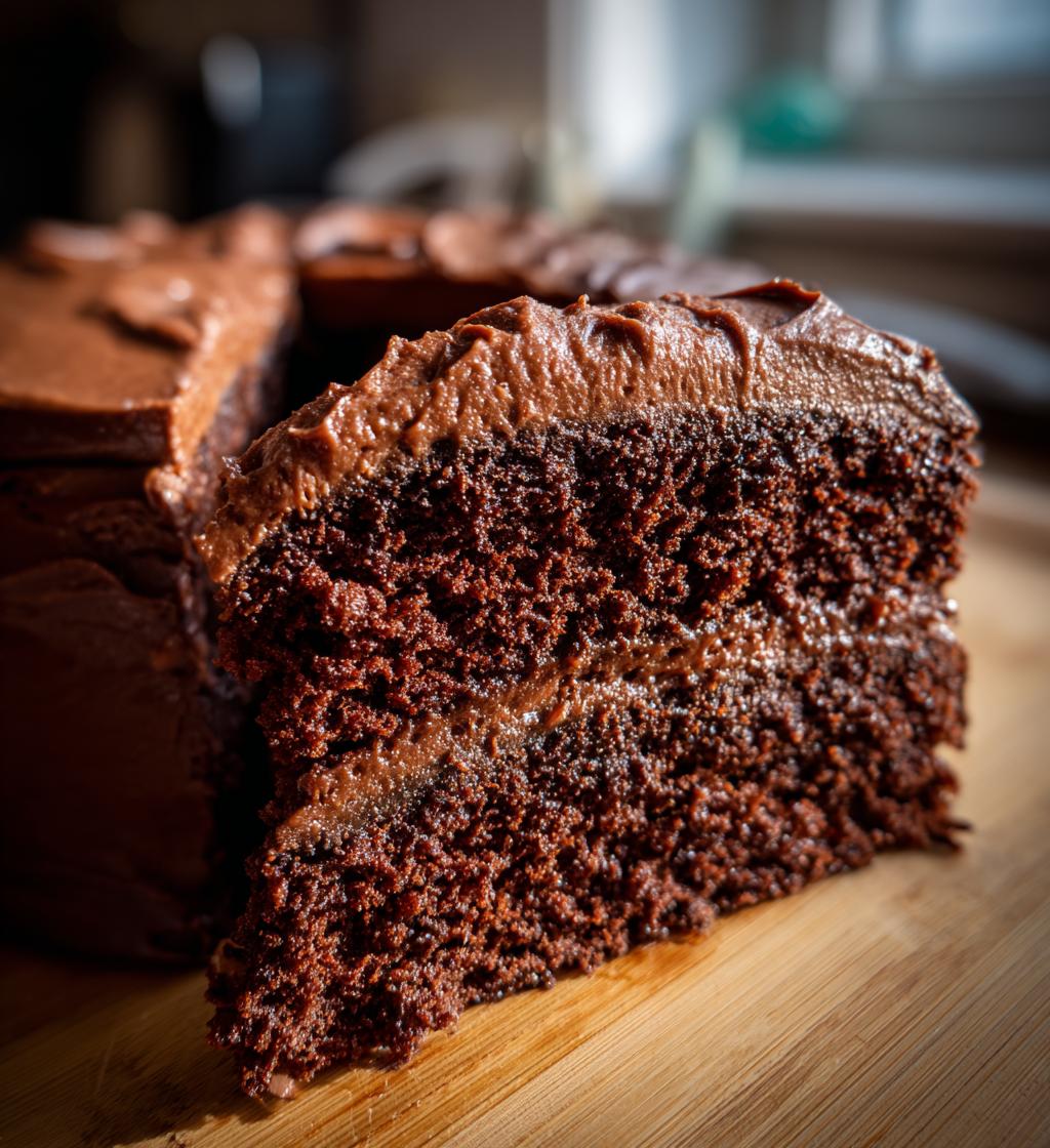 ultimate chocolate indulgence cake - detail 1