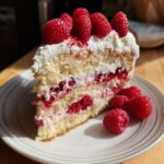 whimsical raspberry dream cake