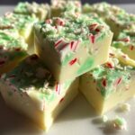 white chocolate mint fudge