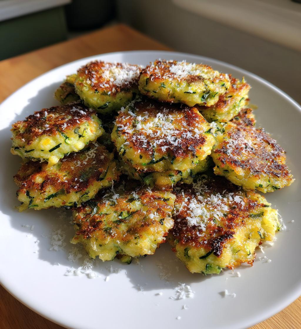 zucchini garlic bites - detail 1