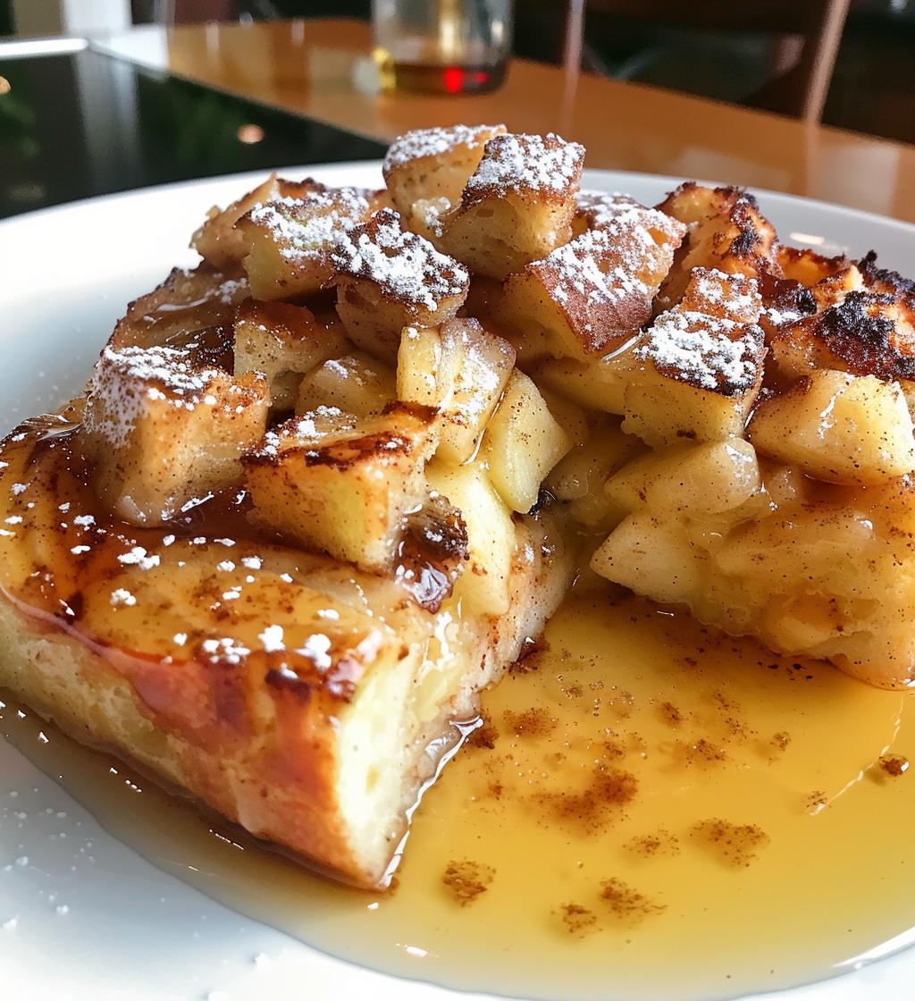 Apple Cinnamon French Toast Casserole - detail 1