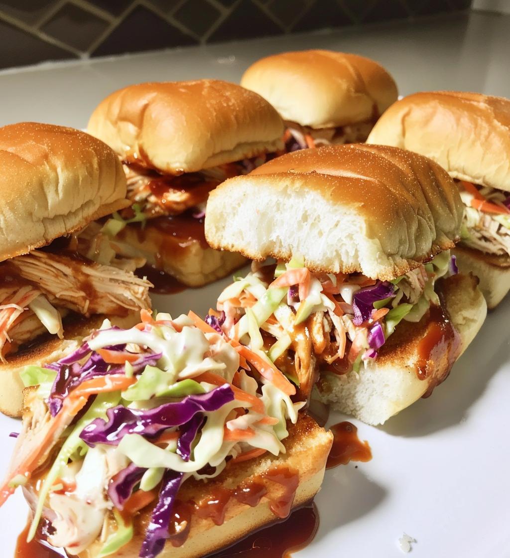 BBQ Chicken Sliders - detail 1