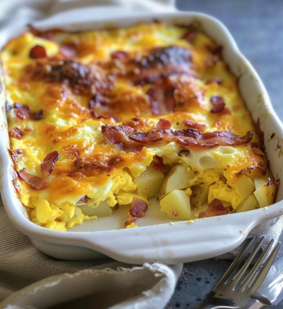 Bacon Egg Potato Bake