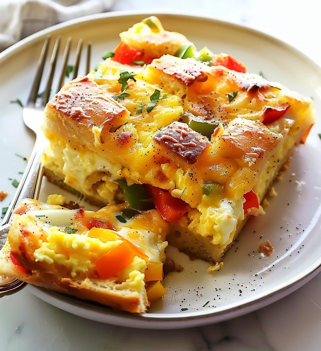Bagel & Egg Breakfast Bake - detail 1