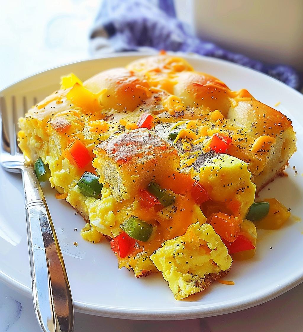 Bagel & Egg Breakfast Bake
