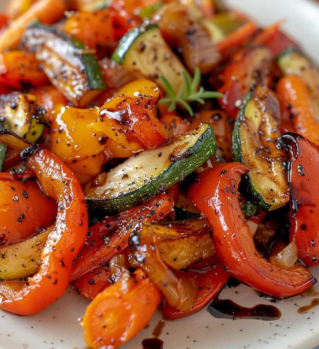 Balsamic Roasted Vegetables