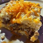 Biscuits & Gravy Breakfast Casserole