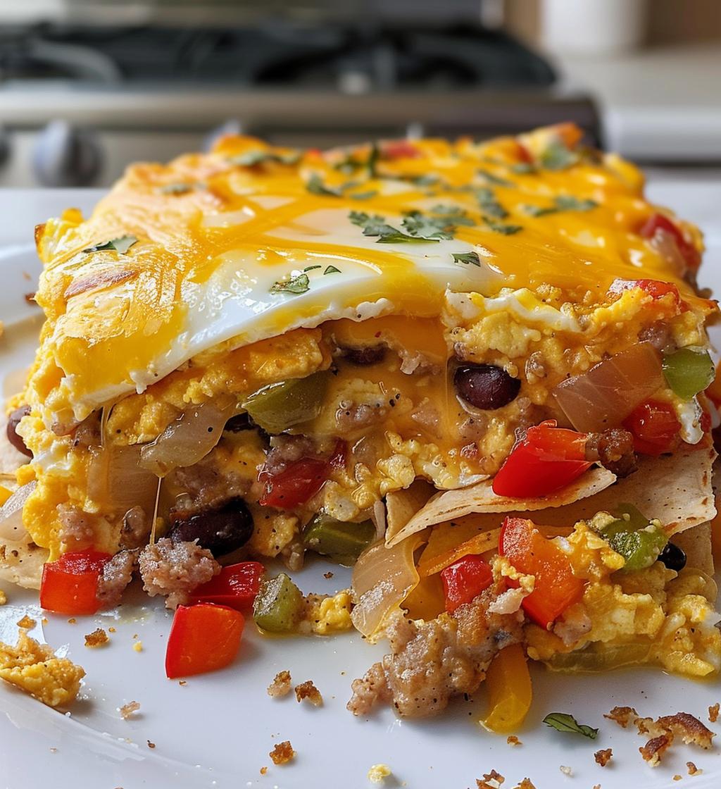 Breakfast Burrito Casserole - detail 1
