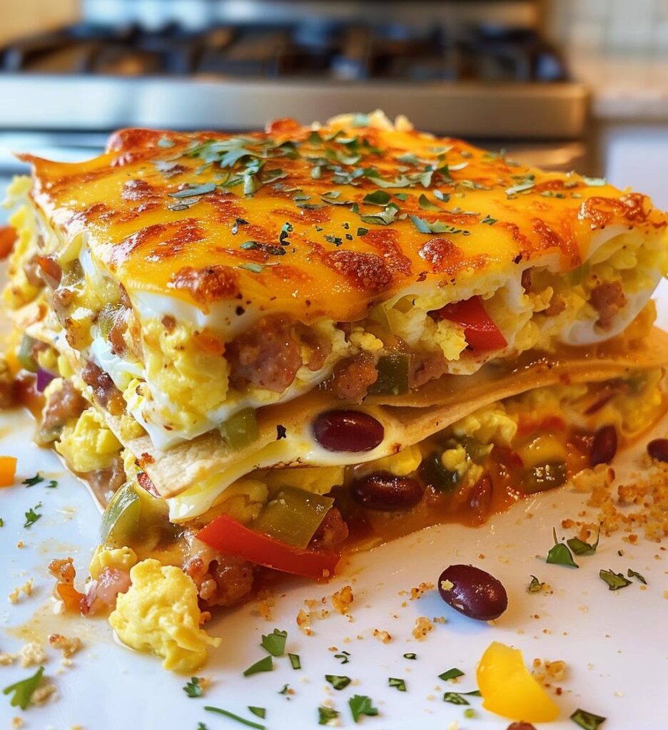 Breakfast Burrito Casserole