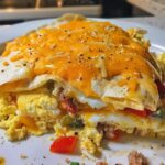 Breakfast Quesadilla Casserole