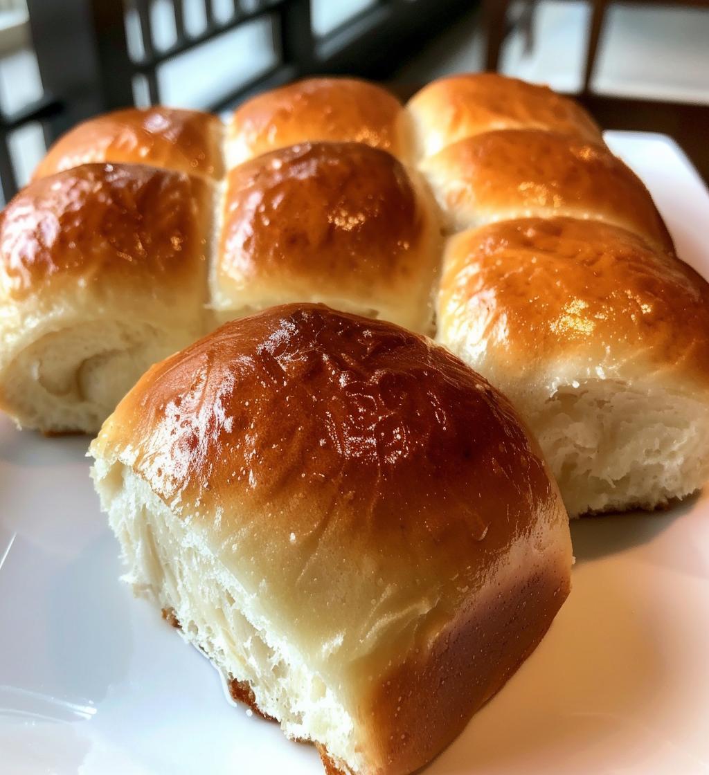 Brioche Dinner Rolls - detail 1