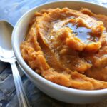 Brown Butter Mashed Sweet Potatoes