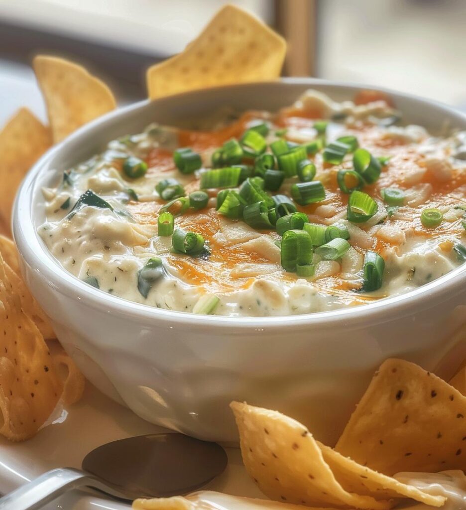 Cheesy Bacon Ranch Dip (can remove bacon if you want)