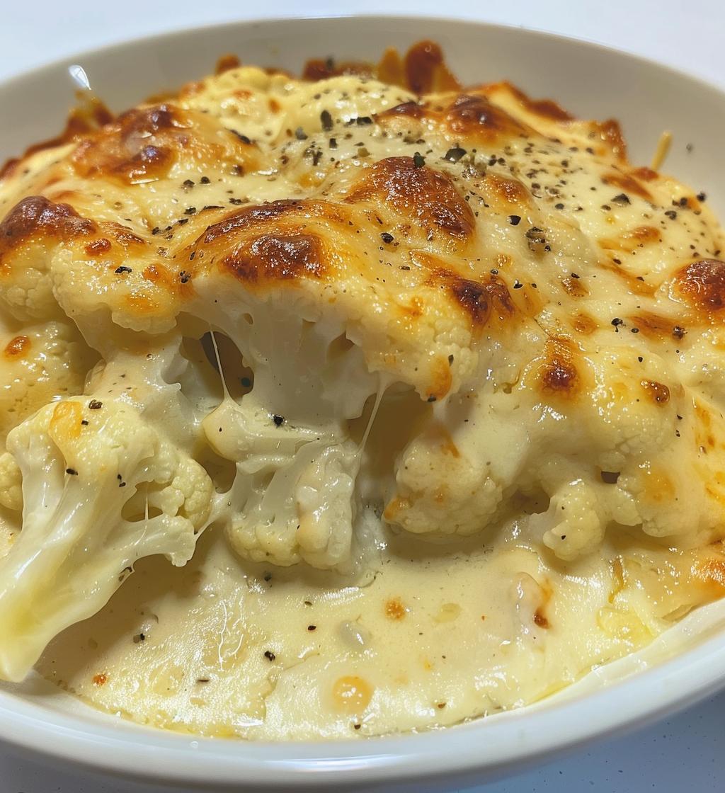 Cheesy Cauliflower Gratin - detail 1
