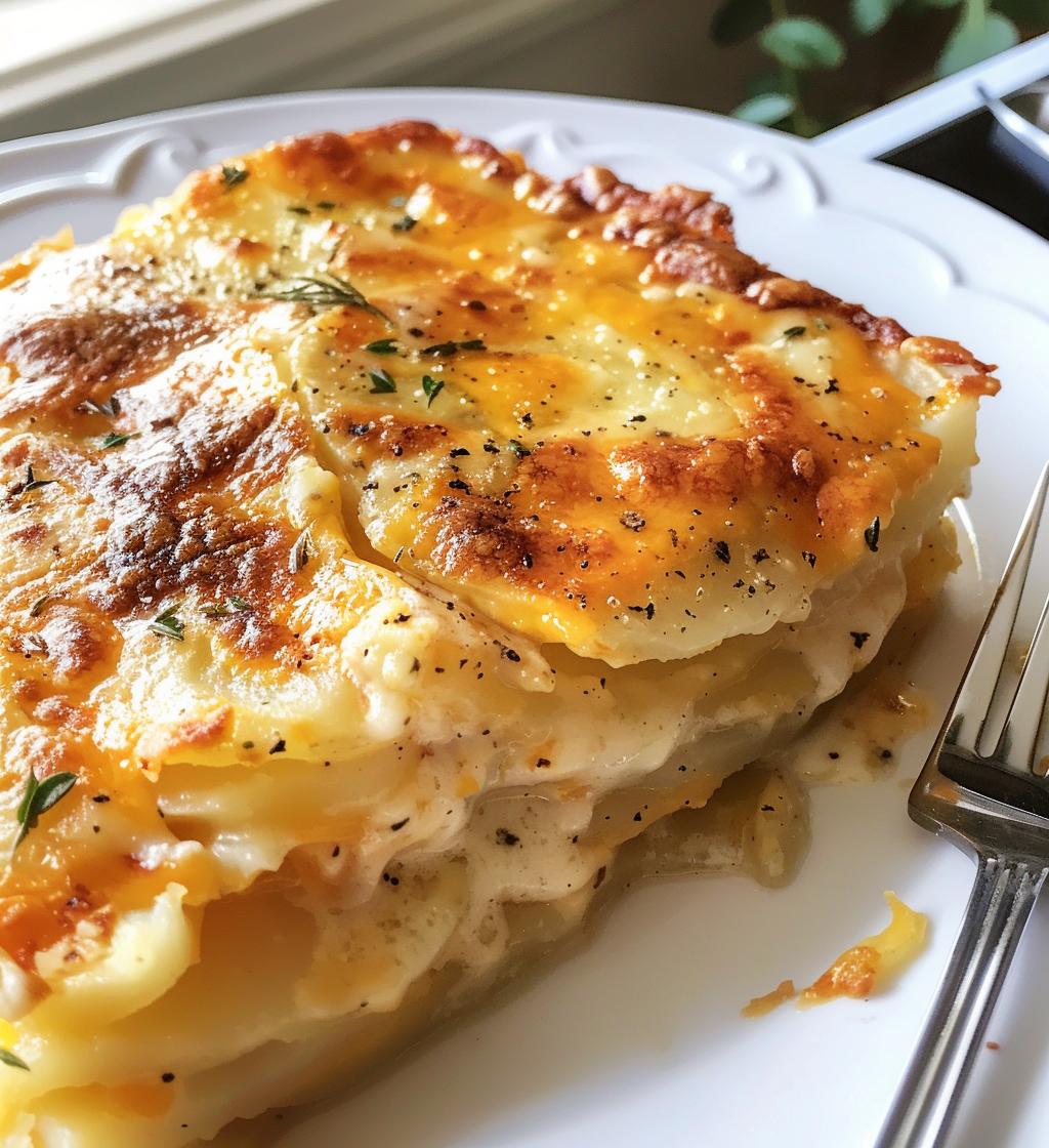 Cheesy Potato Gratin - detail 1