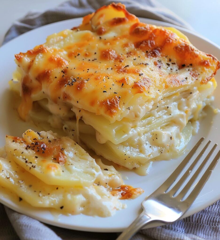 Cheesy Potato Gratin