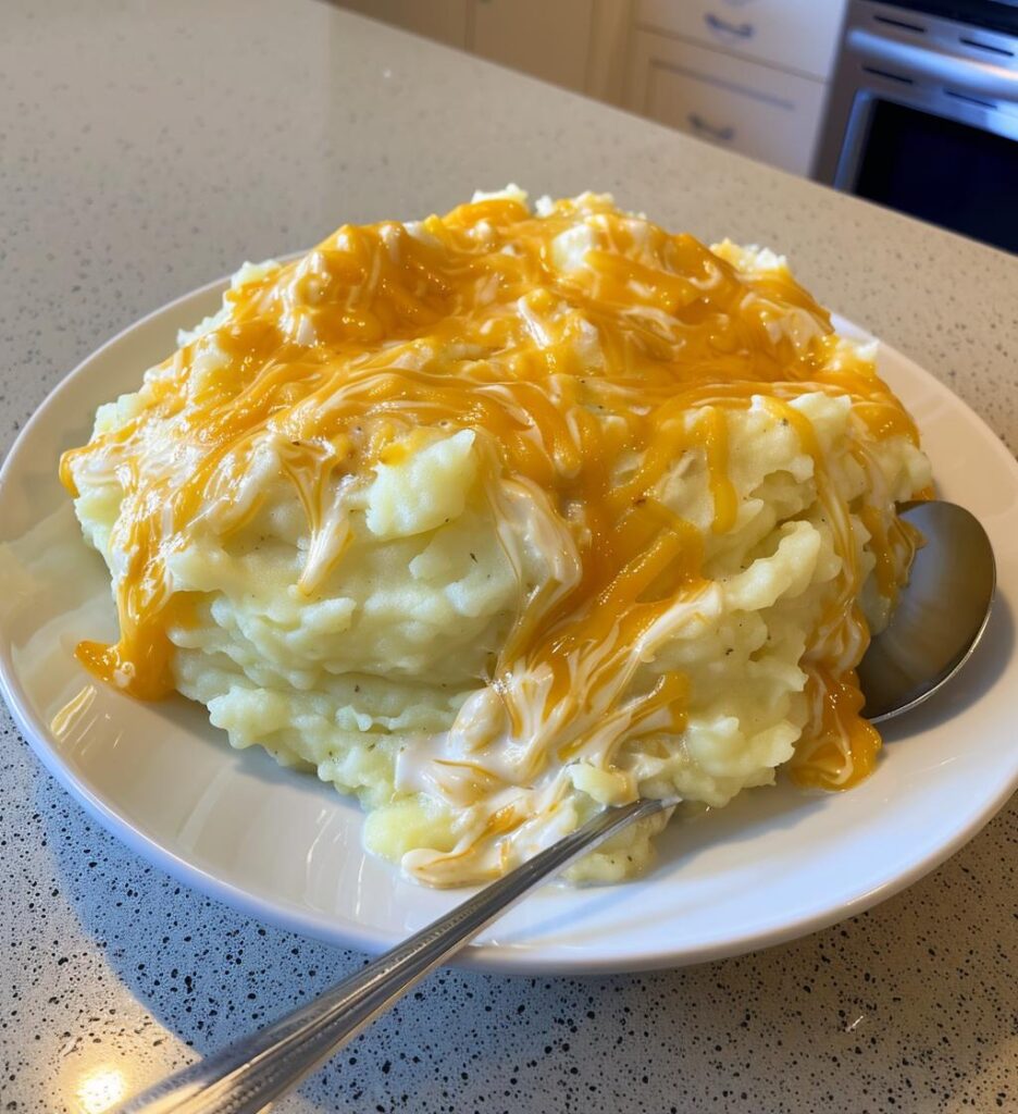 Cheesy Ranch Mashed Potatoes