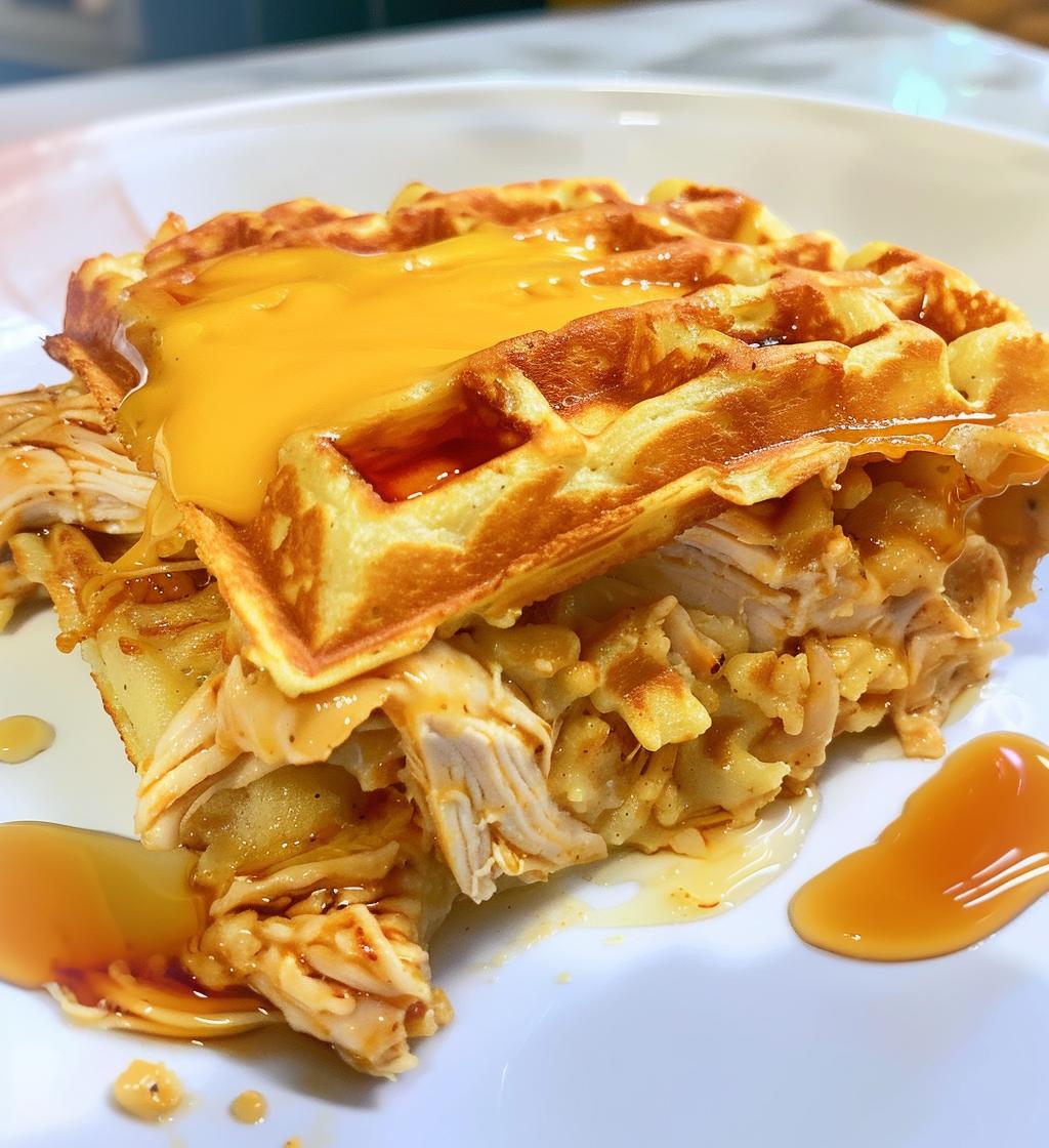 Chicken & Waffles Breakfast Bake - detail 1