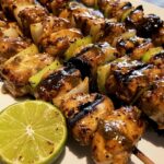Chili Lime Chicken Skewers