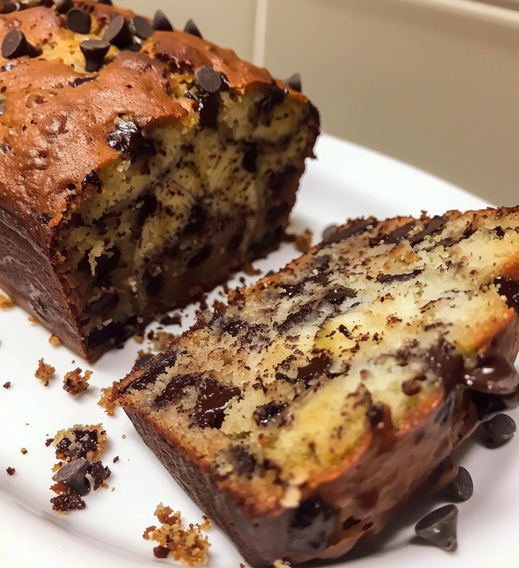 Chocolate Chip Banana Bread - detail 1