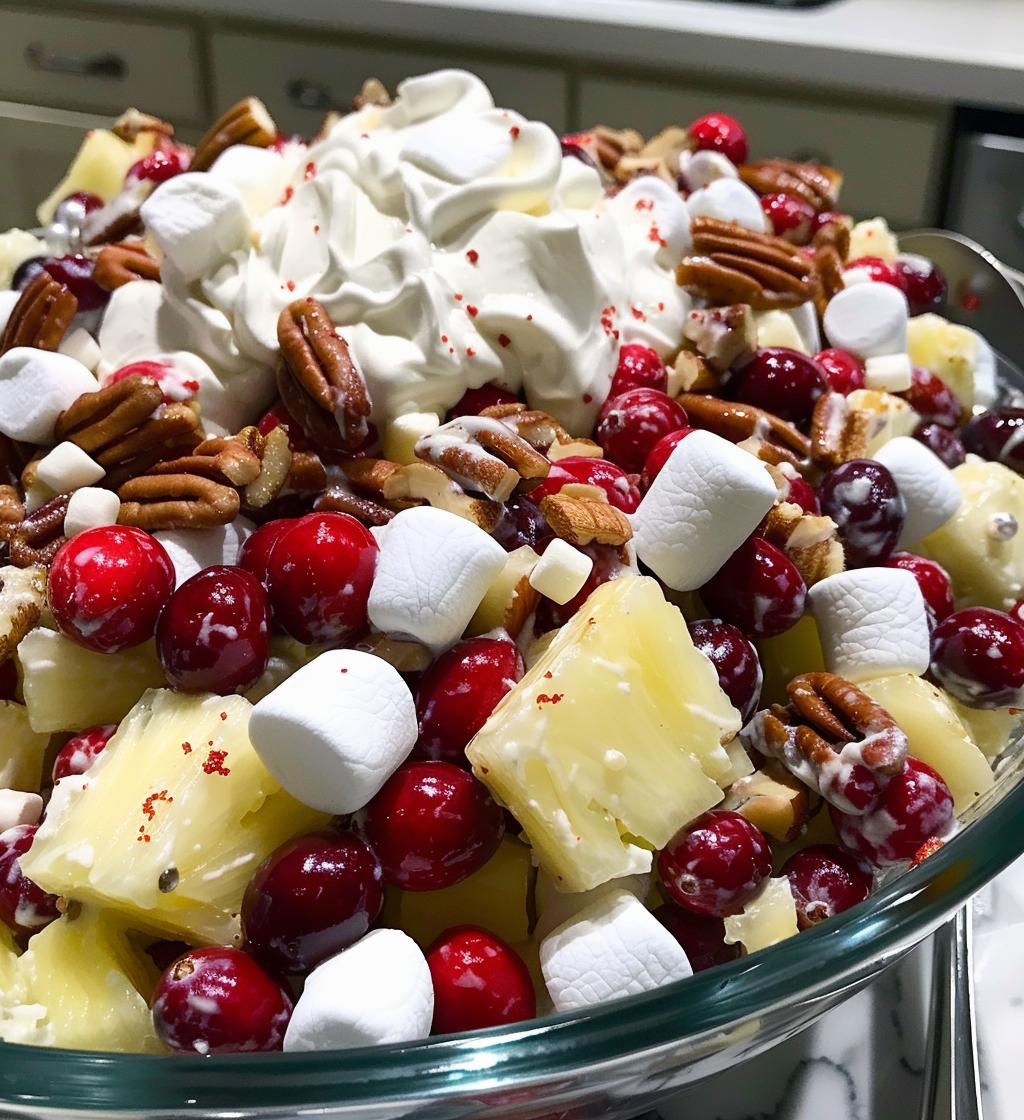 Christmas Cranberry Salad