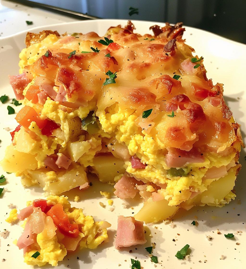 Christmas Morning Egg Bake - detail 1