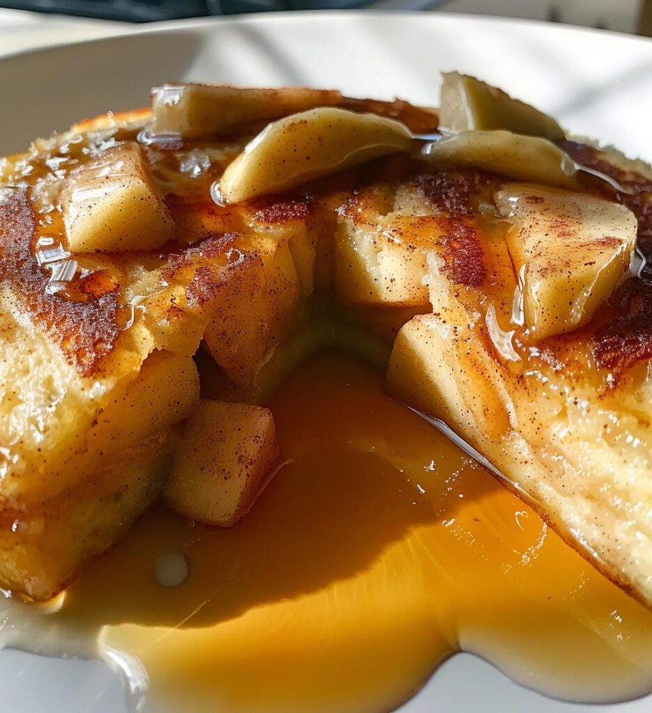 Cinnamon Apple Pancake Bake