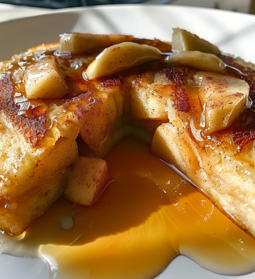 Cinnamon Apple Pancake Bake