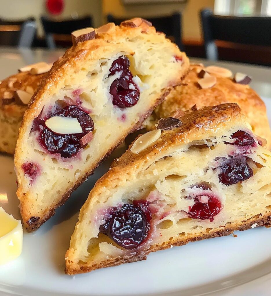 Cranberry Almond Scones